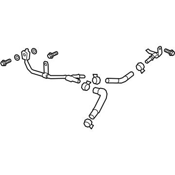 GM 12696427 Pipe Assembly, Turbo Cool Feed & Rtn