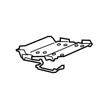 GM 85510781 Heater Assembly, F/Seat Cush