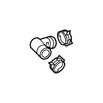 GM 55486242 Hose Assembly, Egr Valve Cooling Feed (Bottom)