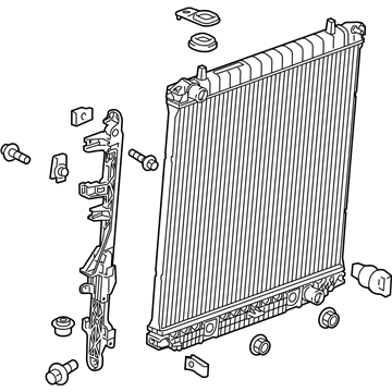 GM 84671375 Radiator Assembly, Eng