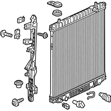 GM 84671374 Radiator Assembly, Eng