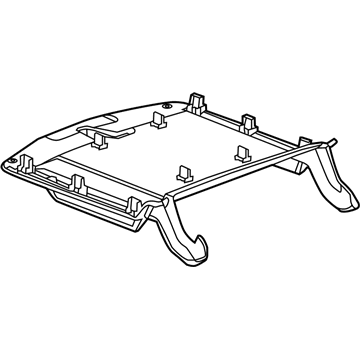 GM 84502955 Cover Assembly, F/Flr Cnsl A/Rst Hge