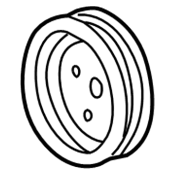 Chevrolet S10 Crankshaft Pulley - 14083343