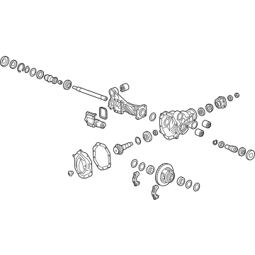 GM 84865593 Axle Assembly, Front