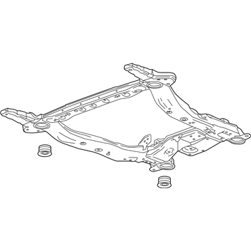 GM 84305719 Cradle Assembly, Drivetrain & Frt Susp