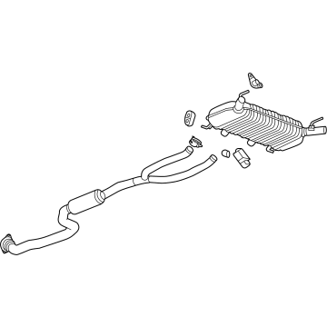 Cadillac CT4 Exhaust Pipe - 85120349