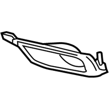 GM 22758249 Shield Assembly, Rear Bumper Fascia Heat