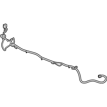 GM 84004716 Harness Assembly, Rear Object Alarm Sensor Wiring