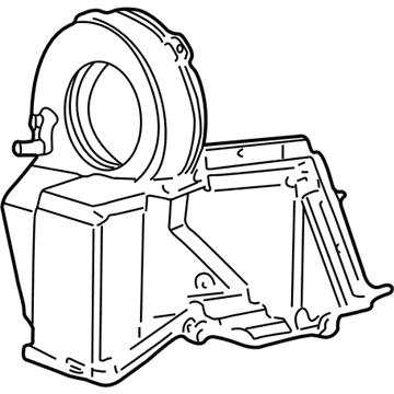 GM 52469153 Case,Auxiliary Heater