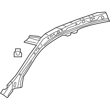 GM 22945610 Rail,Roof Inner Side