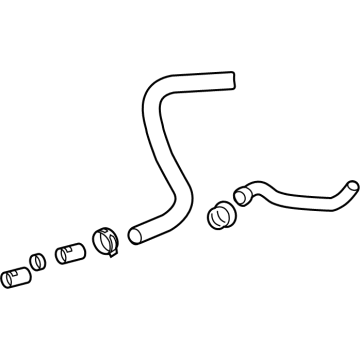 2017 Cadillac XT5 Cooling Hose - 84863061