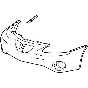 Pontiac Bumper - 12335942