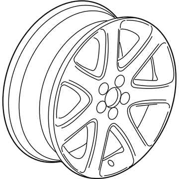 GM 42624777 Wheel Rim, Frt & Rr