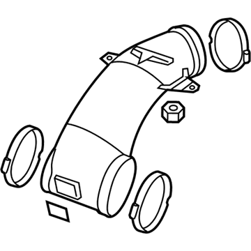 GM 88964144 Duct Asm,Air Cleaner Outlet Front