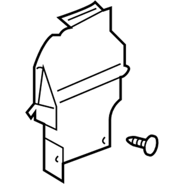 GM 25907318 Shield, Intake Air Splash