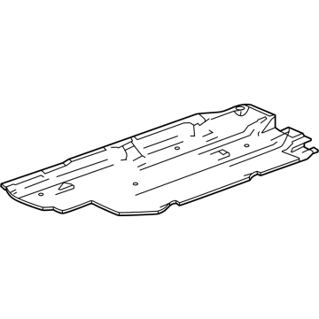 GM 22767894 Deflector Assembly, Underbody Front Air