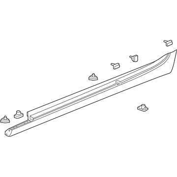 GM 22792735 Molding Assembly, Rocker Panel *Service Primer