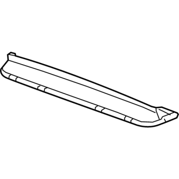 GM 84467945 Deflector Assembly, Sun Rf Air