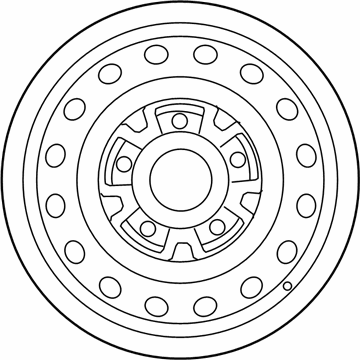 Chevrolet City Express Spare Wheel - 19317373