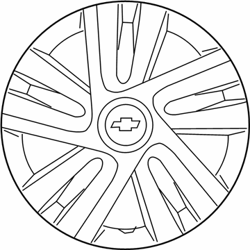 GM 19316551 Wheel Trim Cover