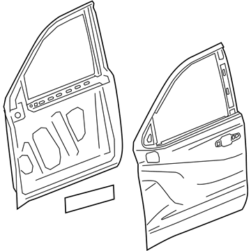 GM 85000931 DOOR ASM-FRT SI