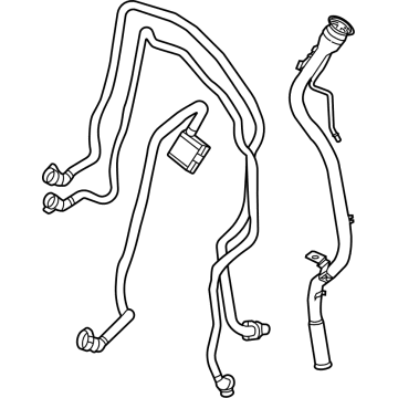 2021 Cadillac CT4 Fuel Filler Hose - 84940076