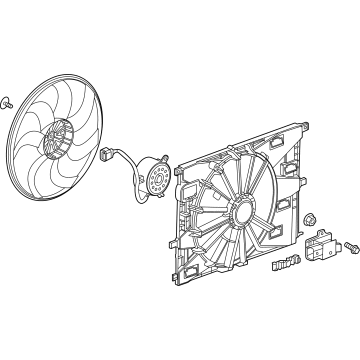 2021 Chevrolet Trailblazer Fan Blade - 60008467