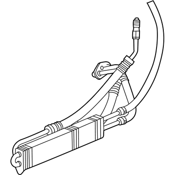 2008 Hummer H3 Power Steering Hose - 19417110