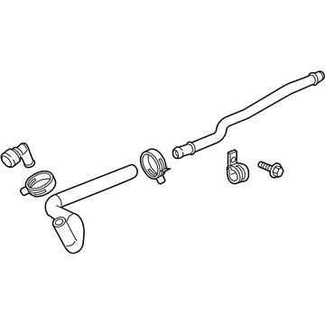 GM 84214924 Hose Assembly, Engine Oil Cooler Coolant Outlet