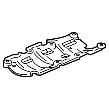 GM 12676958 Deflector Assembly, Crankshaft Oil