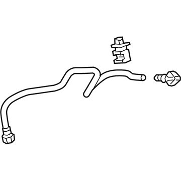 2019 Chevrolet Cruze Brake Booster Vacuum Hose - 13375193