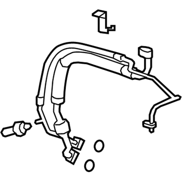 2009 Saturn Vue A/C Hose - 19130411