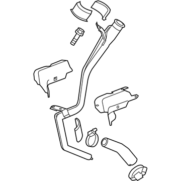 Buick Regal Fuel Filler Hose - 22757704