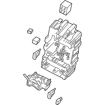 2019 Chevrolet Silverado Fuse Box - 23459422