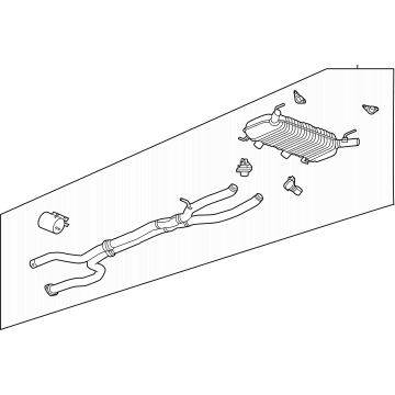 Cadillac CT5 Muffler - 86825340