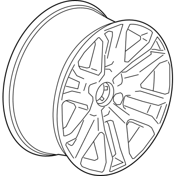 GM 84570310 Wheel Rim, Frt & Rr