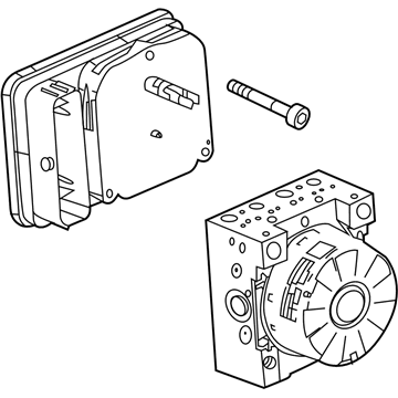 GM 84646860 Module Assembly, Elek Brk Cont(W/Brk Press Mod