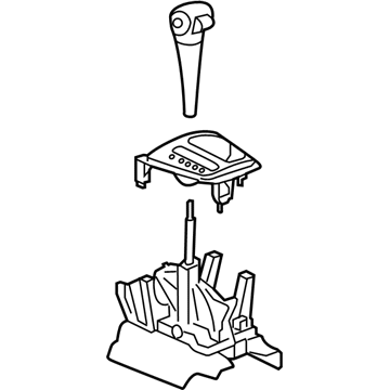 GM 15248201 Control Assembly, Automatic Transmission (W/ Automatic Transmission Control Indicator) *Neutrl M D