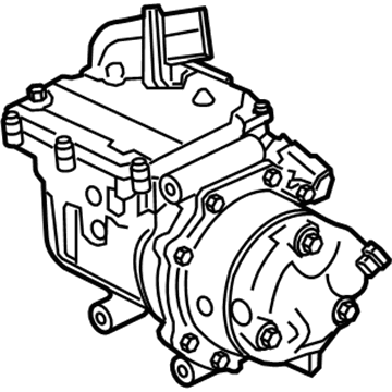 2017 Chevrolet Malibu A/C Compressor - 84610777