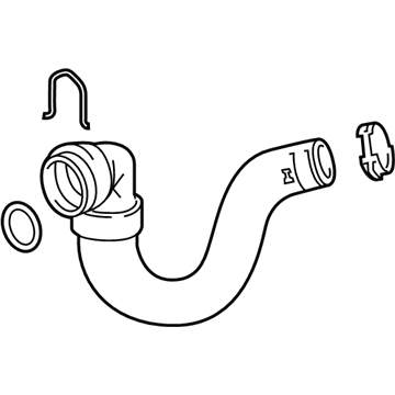 2019 Chevrolet Cruze Radiator Hose - 39057860