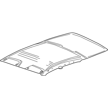 GM 90440471 Panel Asm,Headlining Trim *Light Oak