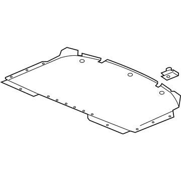 GM 22862149 Stiffener,Front Bumper Fascia Lower