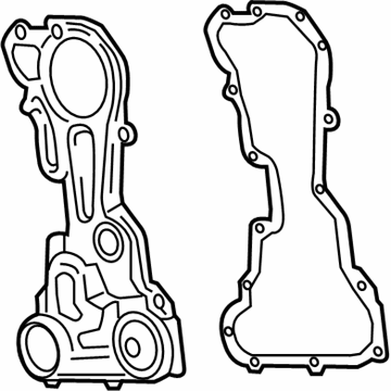 2018 Chevrolet Express Timing Cover - 24587034