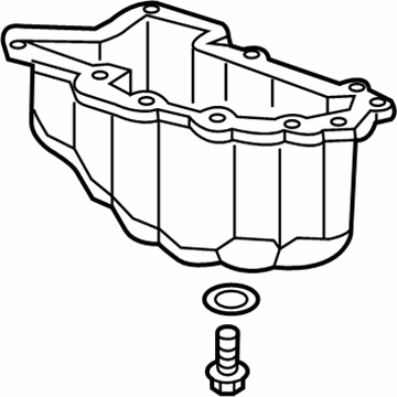 GM 12628375 Pan Assembly, Lower Oil