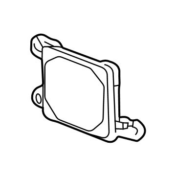 GM 85000046 Sensor Assembly, Fwd Range Radar