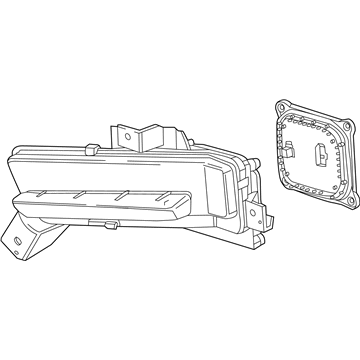 GM 84211957 Lamp Assembly, Daytime Running