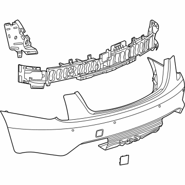 Cadillac CT5 Bumper - 85549946