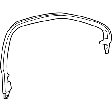 GM 26680578 Molding Assembly, Front Side Door Window Garnish