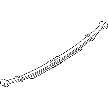 Chevrolet Silverado Leaf Spring - 86808679