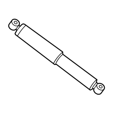 GM 84657764 Absorber Assembly, Rear Shk (Rh Proc)